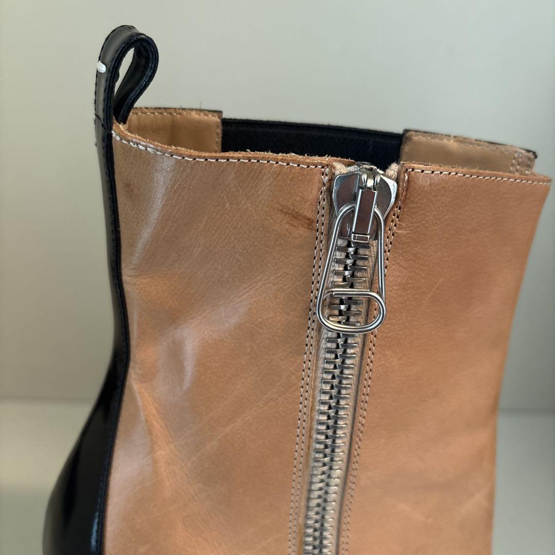【即発送】 Mairon Margiela バイカラー ブーツサンダル　UK4 即発送】 Mairon Margiela バイカラー ブーツサンダル UK4