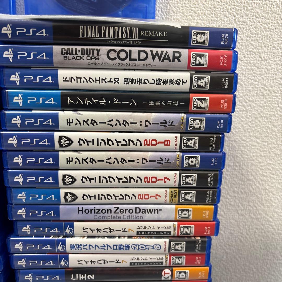 PS4 ゲームソフトまとめうり 57本＋オマケ4本PlayStation4 YUZUMIYA_COM