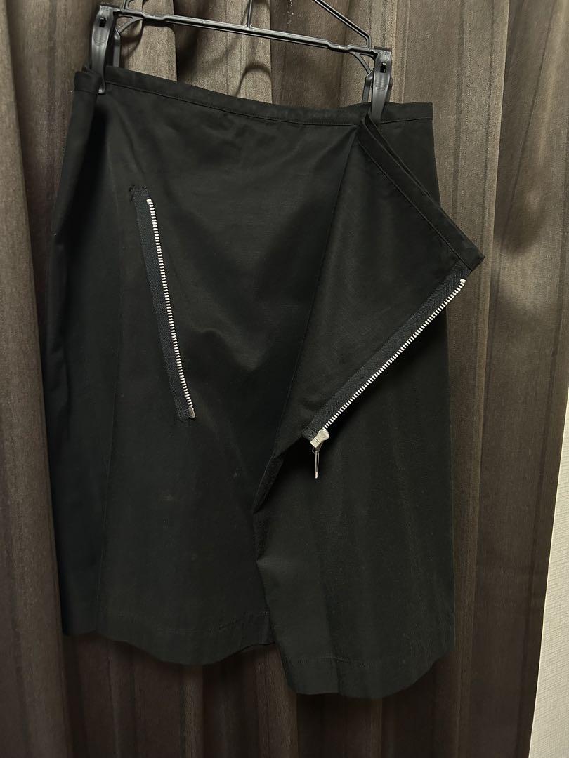 COMME des GARCONS ミニスカート　ジップデザインスカート