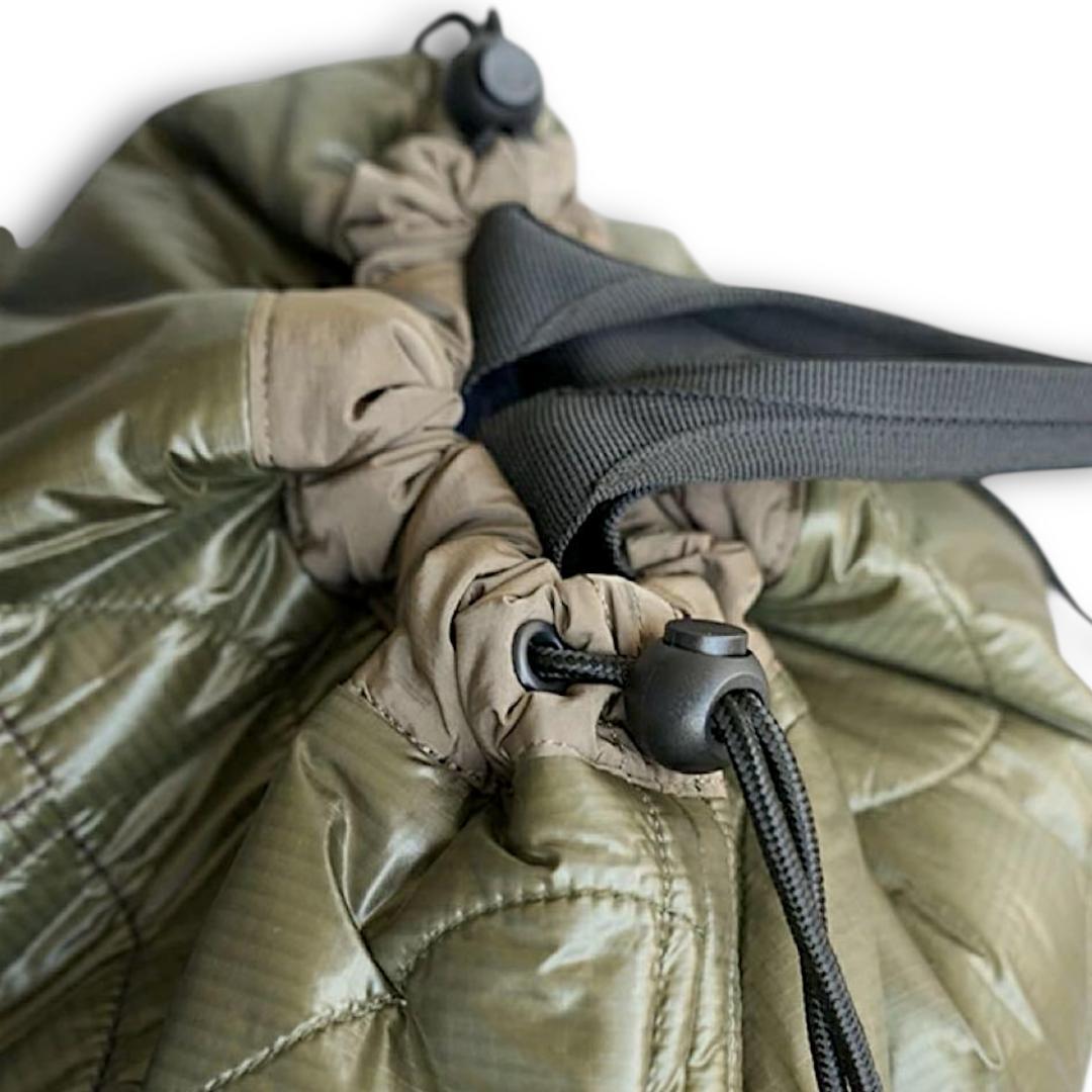 ノースフェイス 2way フィールドトートバッグ 巾着バッグ オリーブ