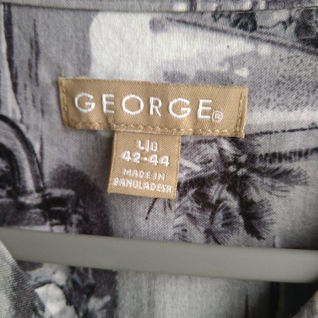 夏服お値下げ！　GEORGE　メンズヴィンテージシャツ　Ｌサイズ相当