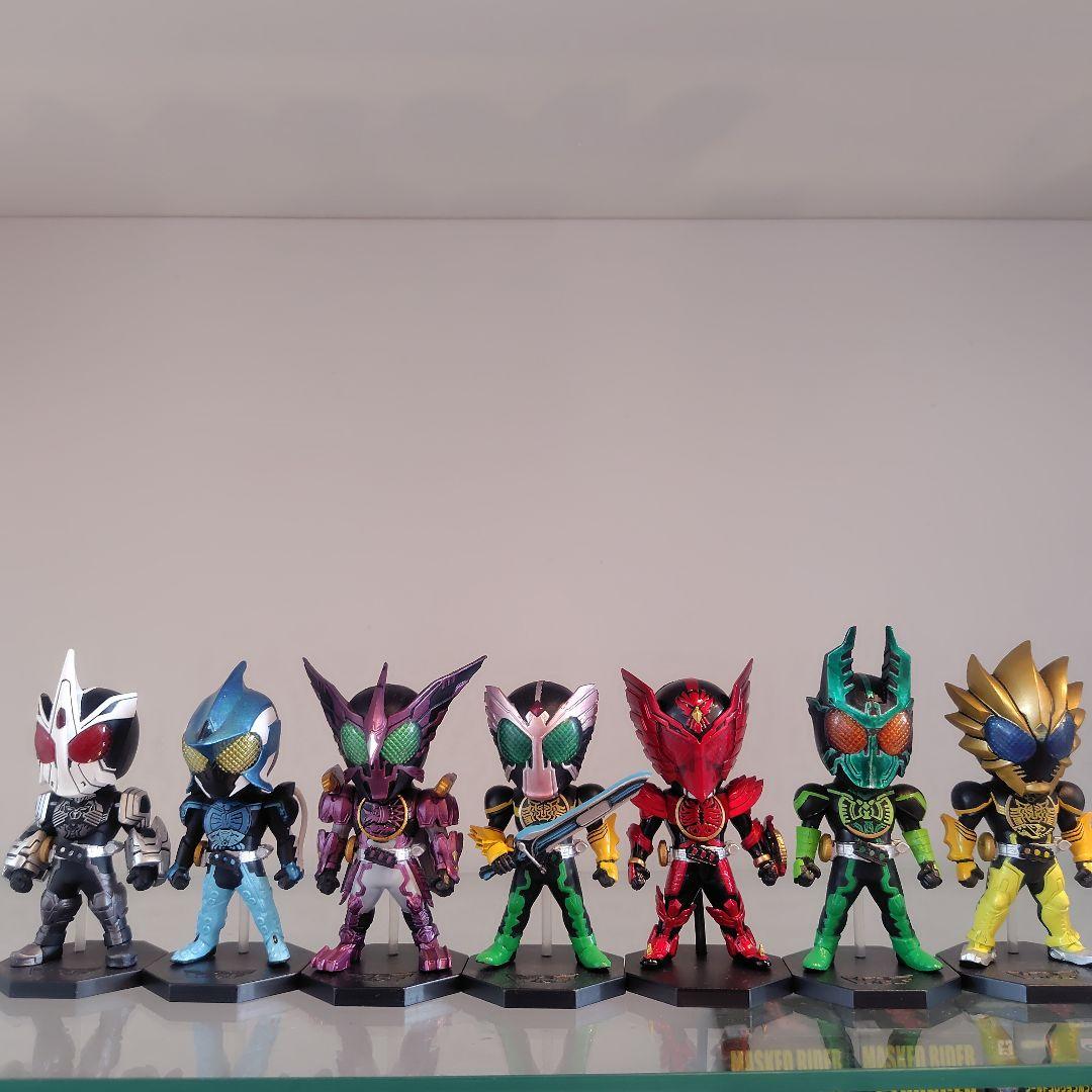 ワールドコレクタブルフィギュア 仮面ライダーオーズ　22種類セット ワーコレ 仮面ライダーオーズ 7体セット - メルカリ