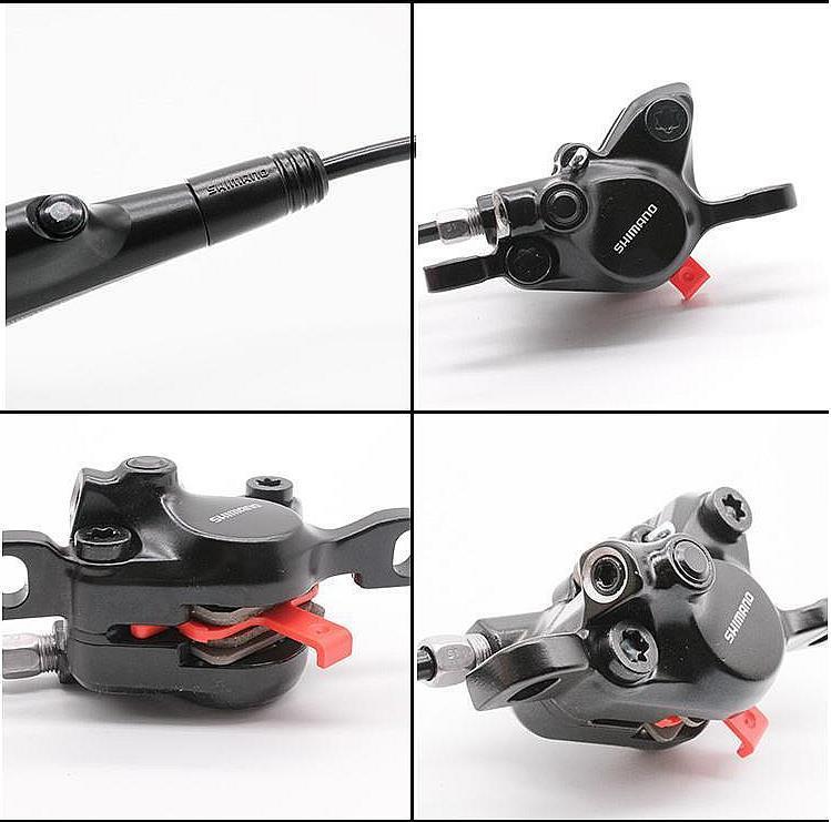 シマノMT200油圧ディスクブレーキ+RT56ローター2枚セット
