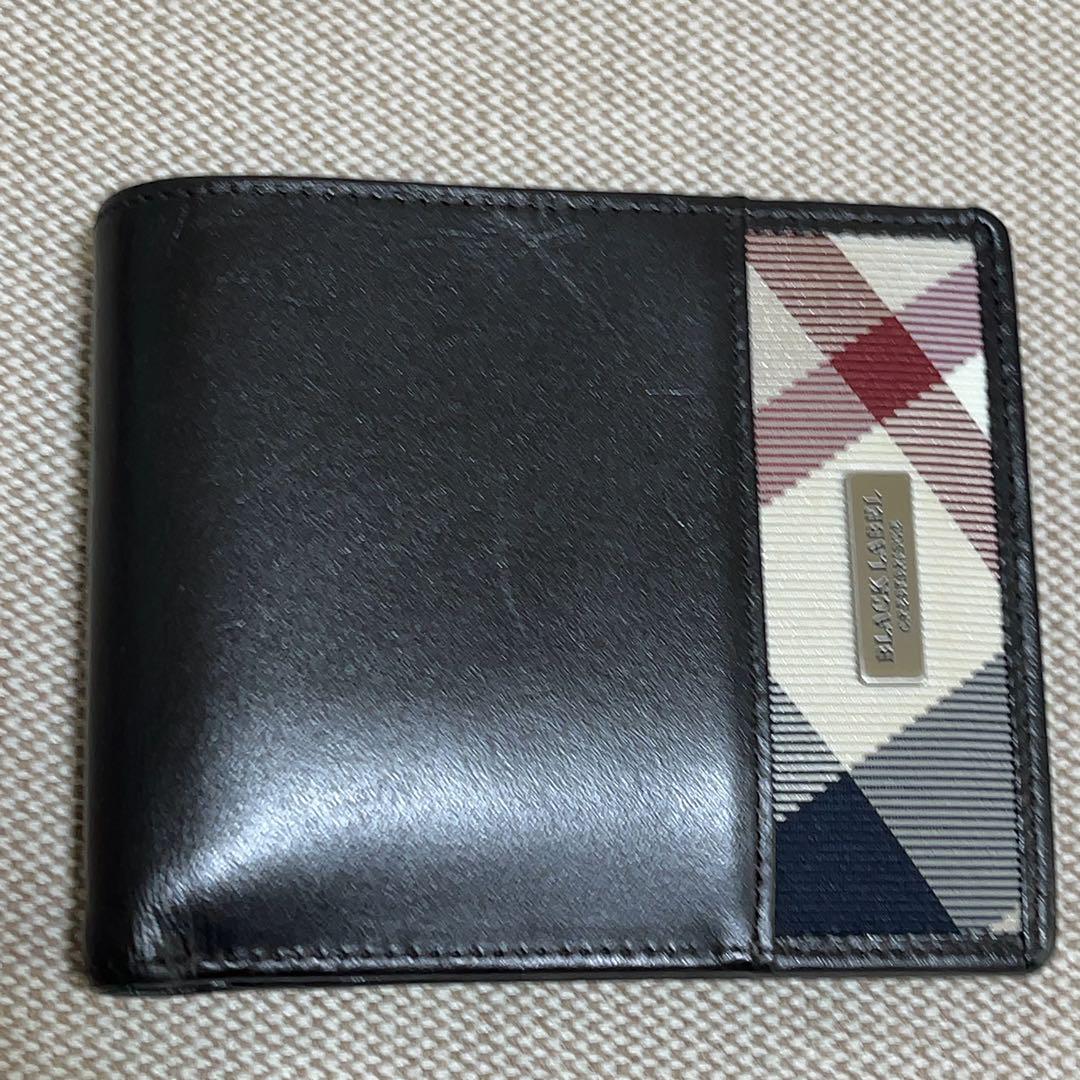 美品 綺麗✨ BLACK LABEL CRESTBRIDGE 財布 黒 チェック