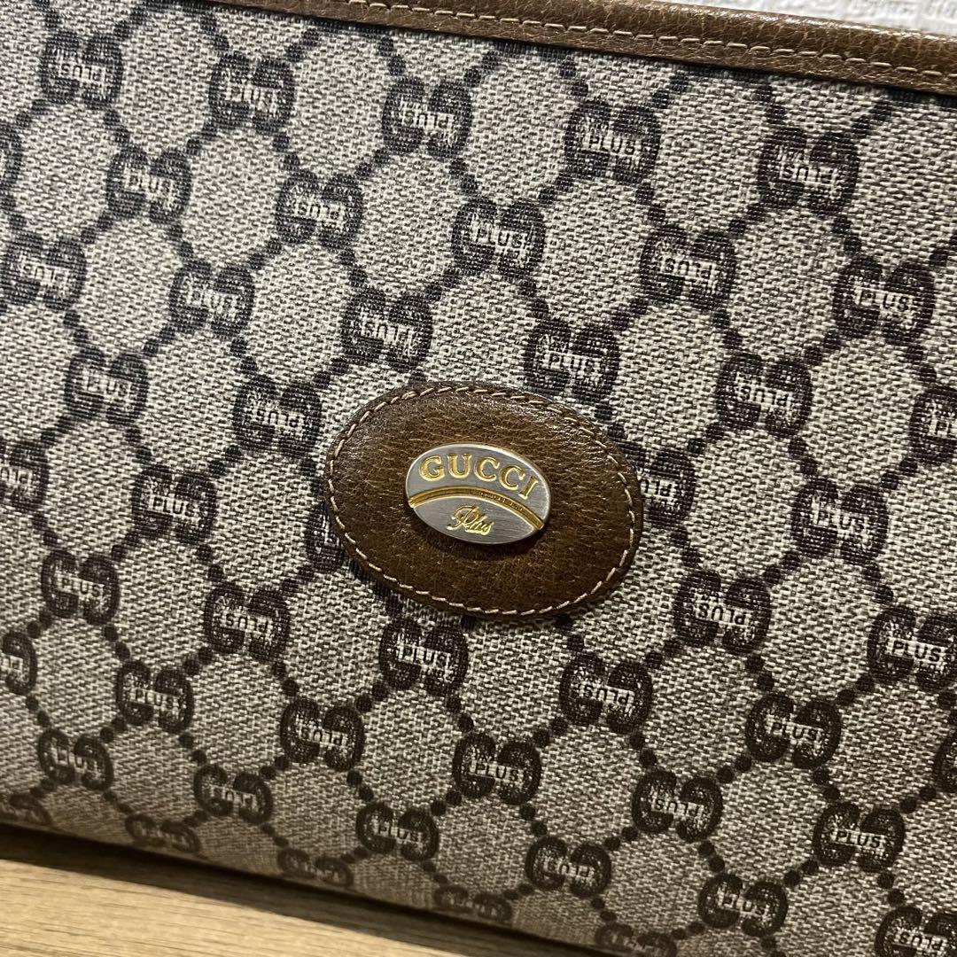 GUCCI クラッチバッグ セカンドバッグ GGスプリーム レザー PVC