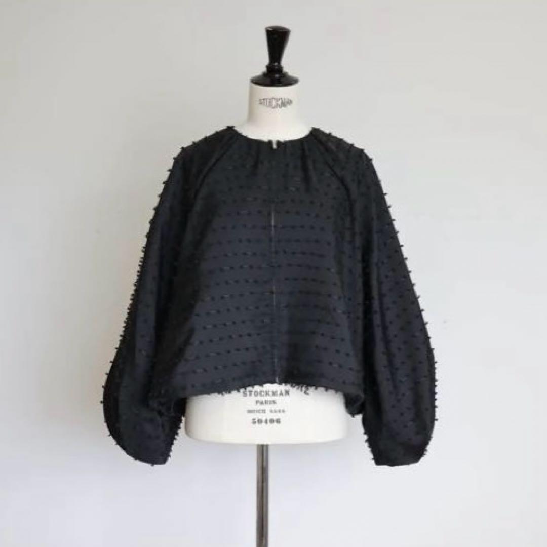 美品 BarbeaPapaBlouson ブラック ジプソフィア