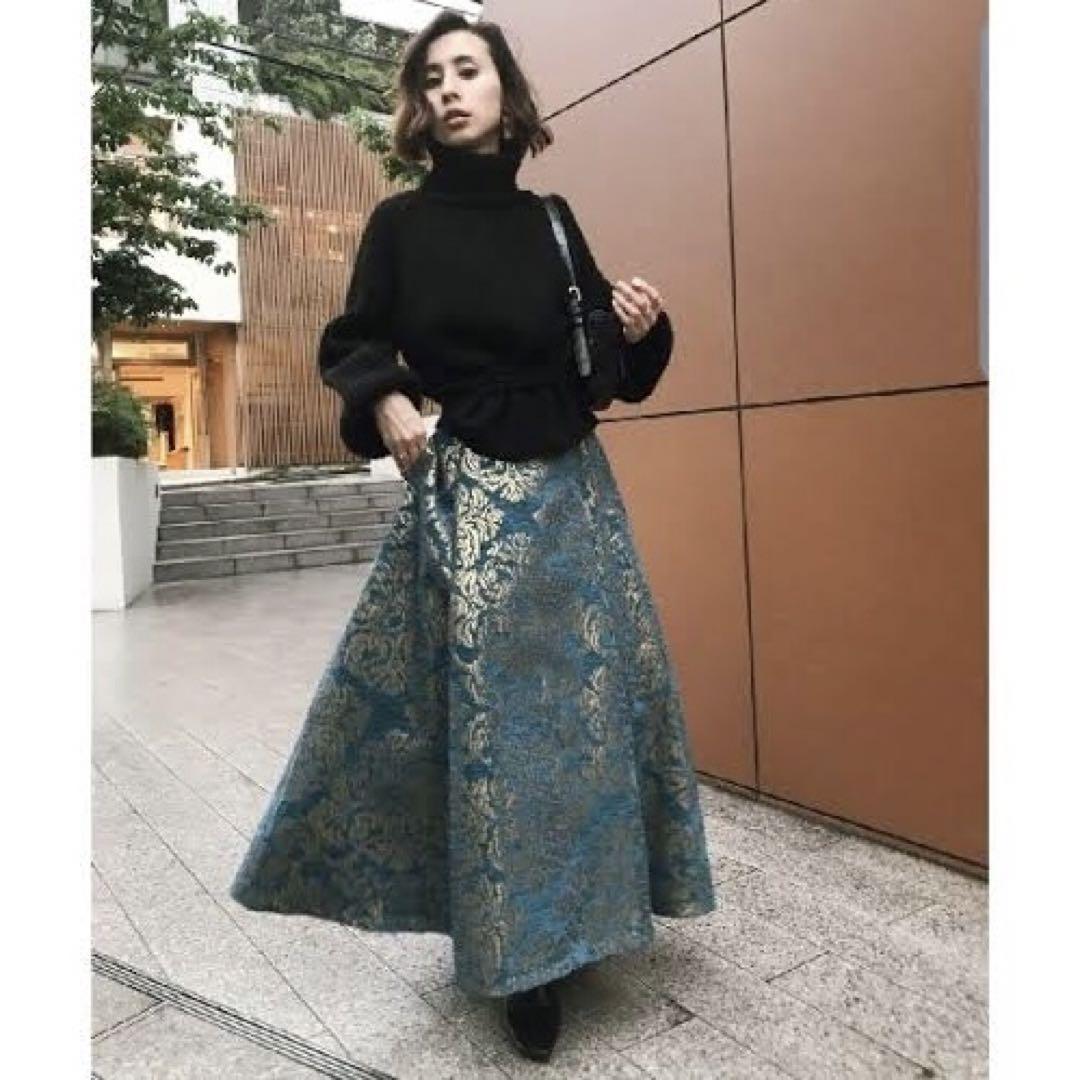 アメリヴィンテージ DAMASK DIMENSIONAL SKIRT スカート