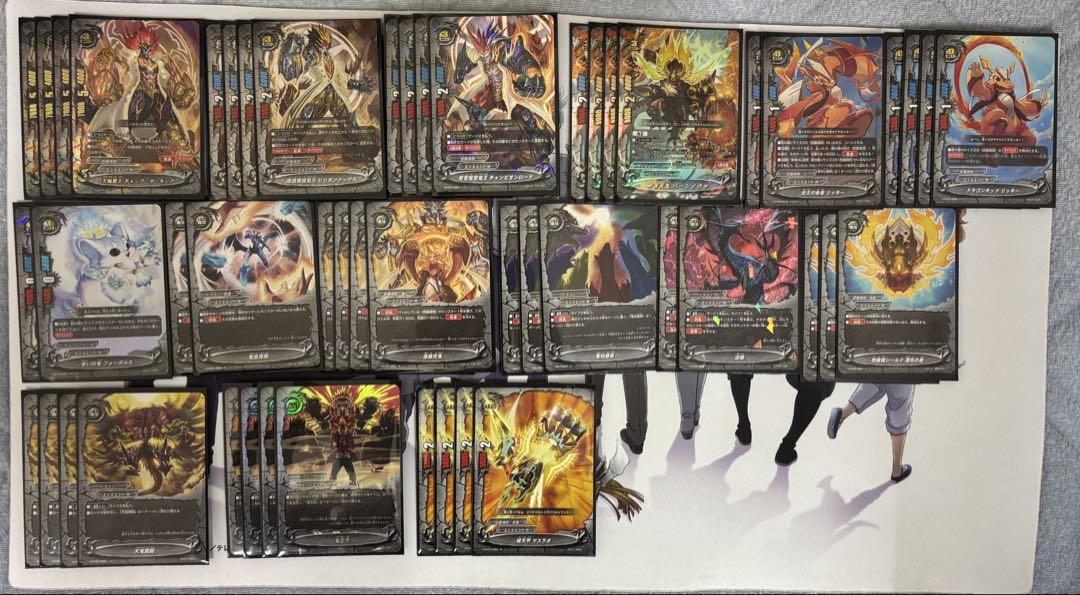 バディファイト 怒羅魂頭デッキ　バーンノヴァ リッキー　エンシェント　原作再現