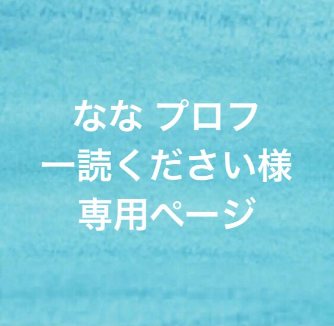 なな（購入前にプロフお願いします） なな プロフ一読ください様専用ページ】 - メルカリ