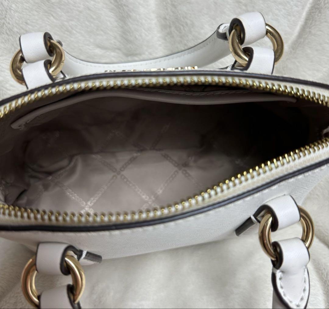 即購入⭕️】MICHAEL KORS ホワイト ハンドバッグショルダー