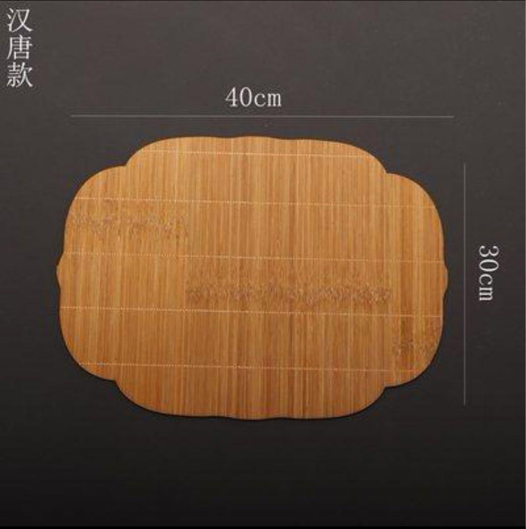 竹製 ランチョンマット 竹 プレイスマット シノワズリ 折敷 お茶