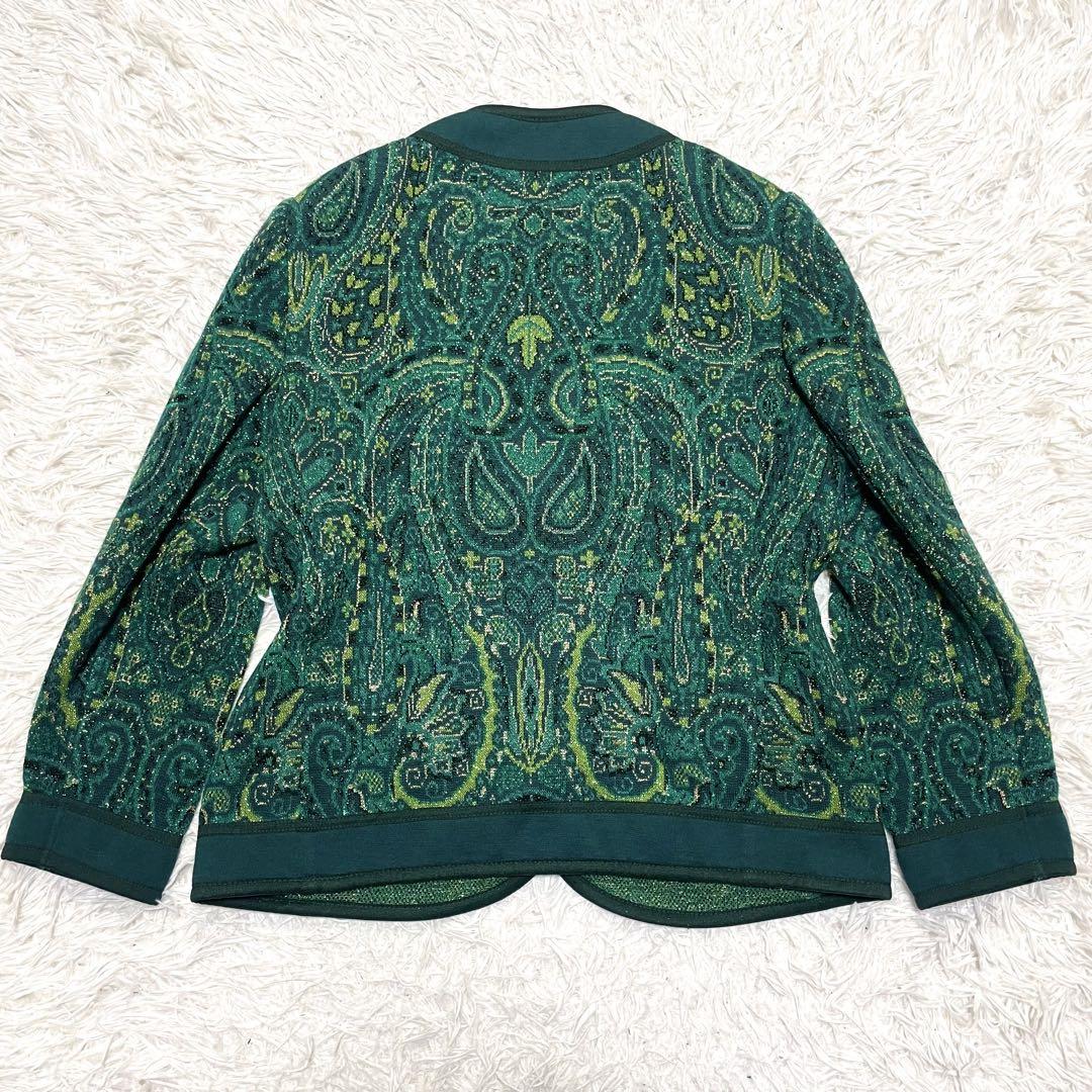 驚きの価格 未使用級✨ HERNO ノーカラージャケット ビジューボタン ジャケット・アウター