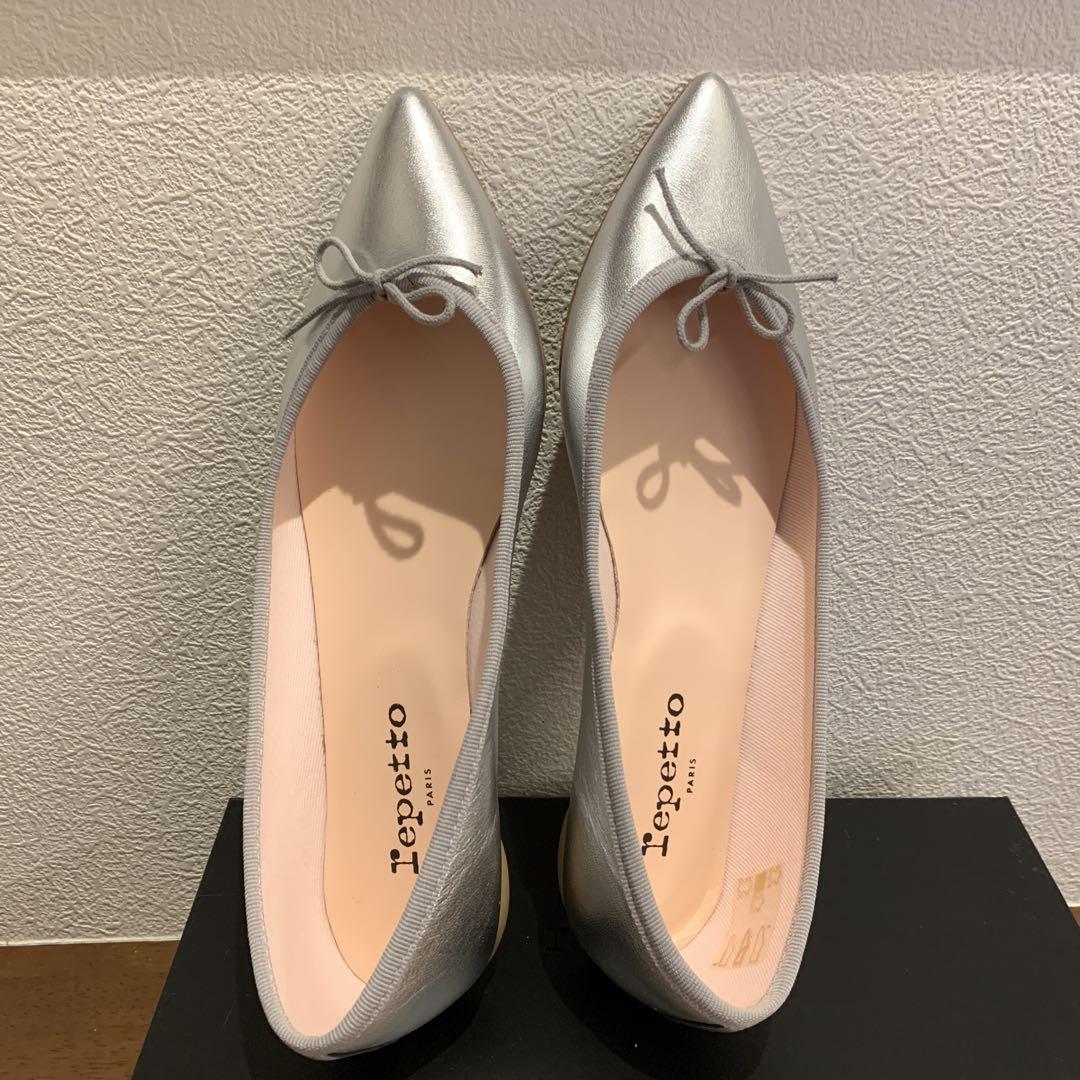 そら※Lepetto シルバー バレエシューズ フラットシューズ