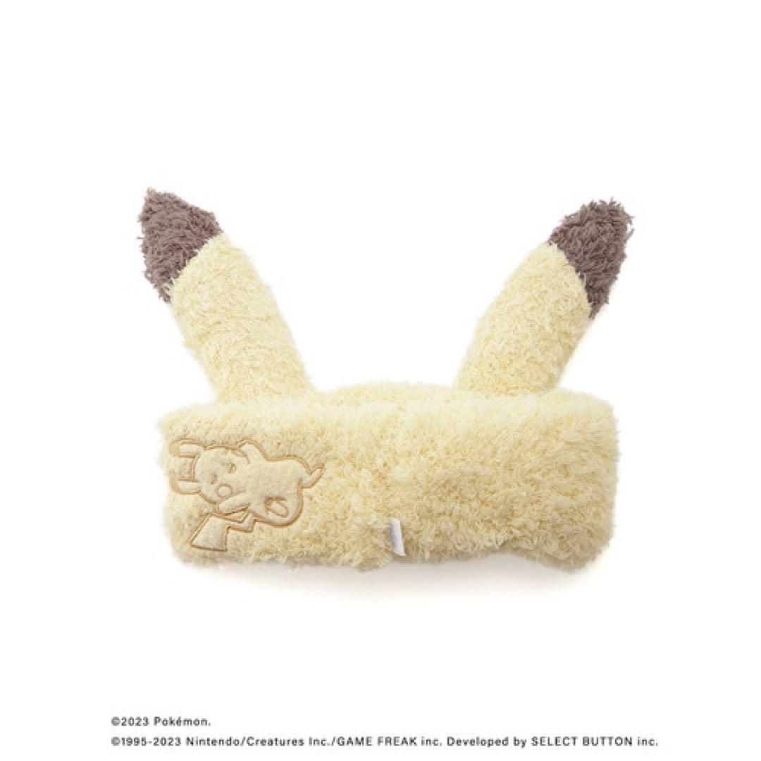 ジェラピケ × ポケモン ジェラート ピカチュウ カビゴン ヘアバンド