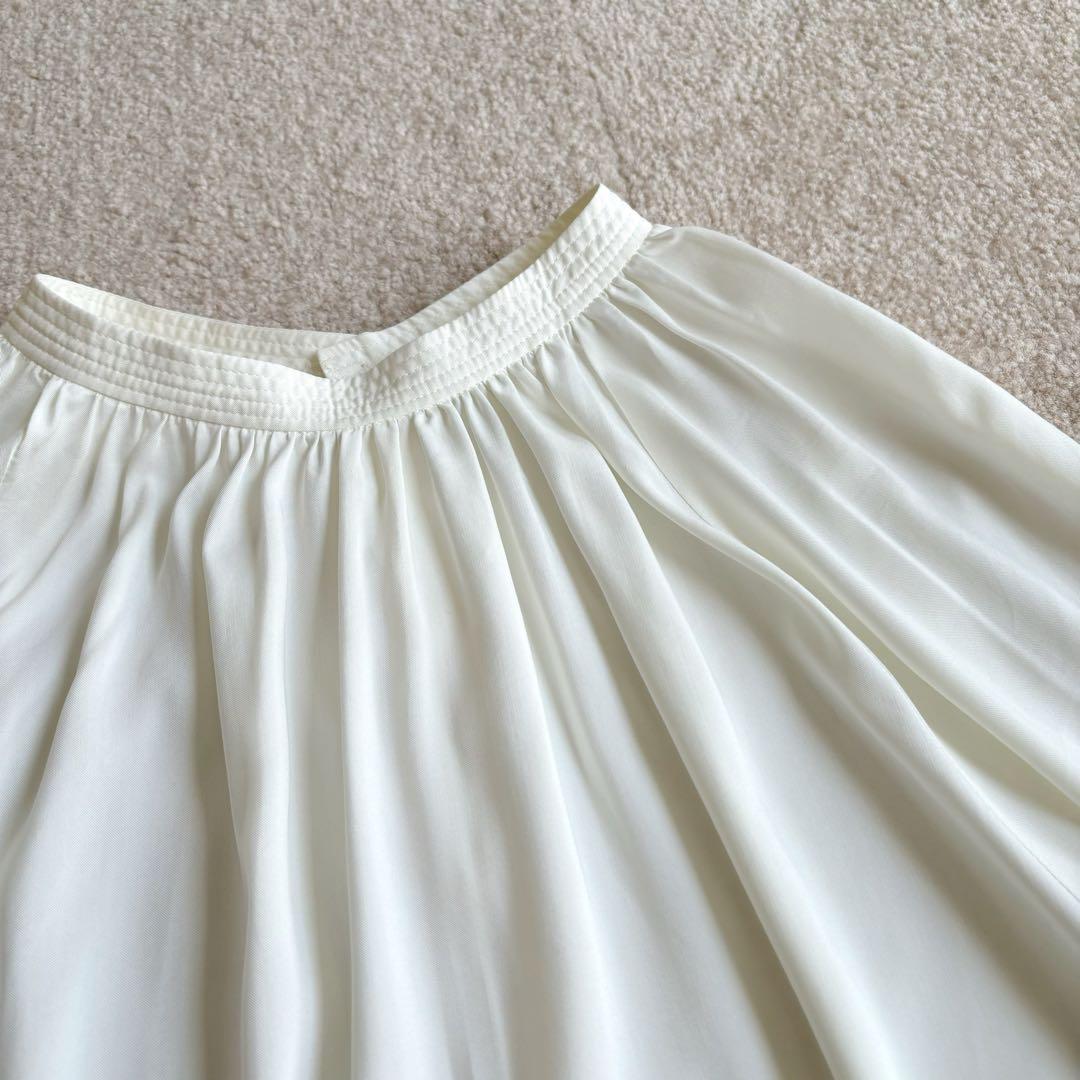 洗える♡イエナ*ピンタックボリュームスリーブブラウス オフホワイト 洗える♡イエナ*ピンタックボリュームスリーブブラウス オフホワイト