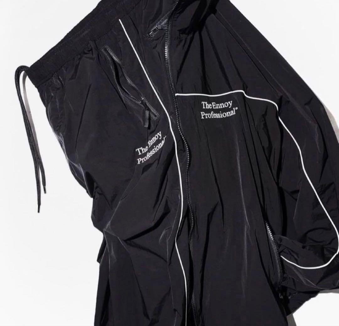 ENNOY PIPING NYLON TRACK SUIT（L） - メルカリ