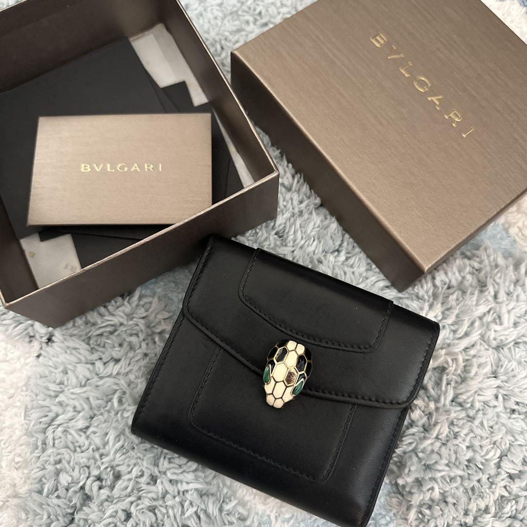 BVLGARI ブルガリ 財布 セルペンティ フォーエバー レザー