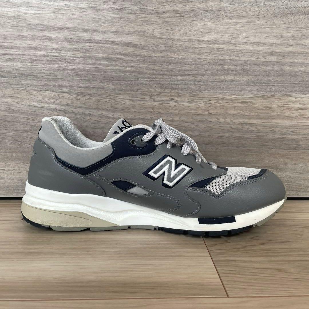 New Balance 1600 グレー/ネイビー 27.0cm - メルカリ