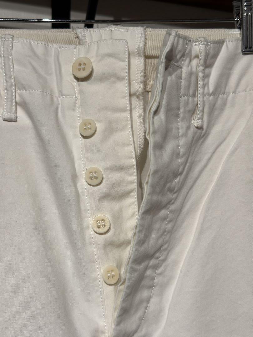 RRL コットンパンツ ホワイト 30×30