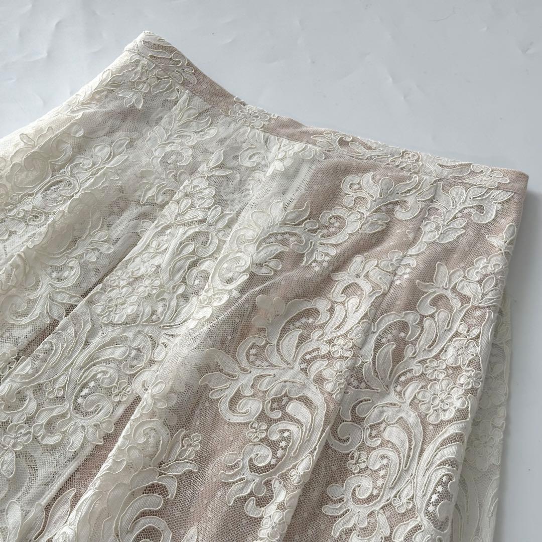 N°21 ヌメロヴェントゥーノ レーススカート 40 N°21 ヌメロヴェントゥーノ レーススカート 40