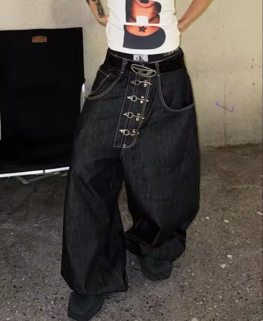 jaded london 風 リジットデニム 海外ストリート