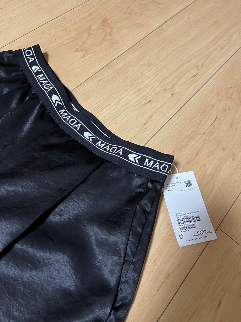 ウエストロゴサテンショートパンツ　ADAM ET ROPE' FEMME