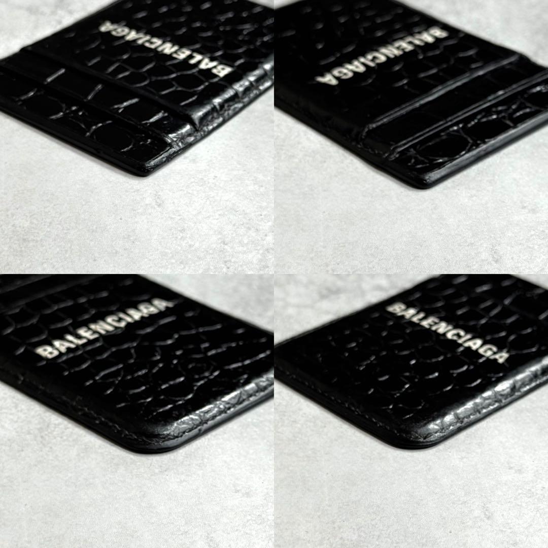 【現行】 BALENCIAGA / キャッシュマグネットカードホルダー ブラック