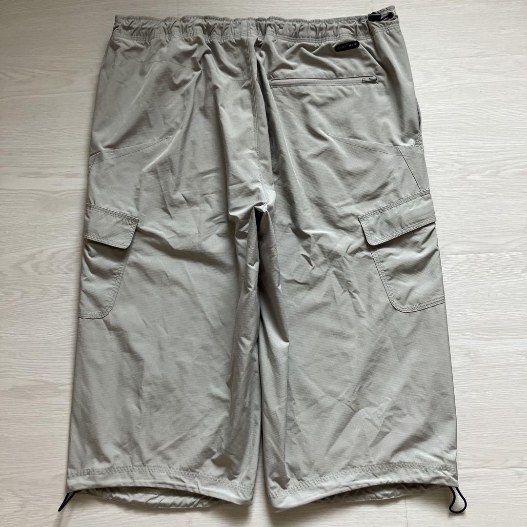 美品00s OLD NIKE XLサイズ バギーカーゴパンツ 極太ナイロンY2K