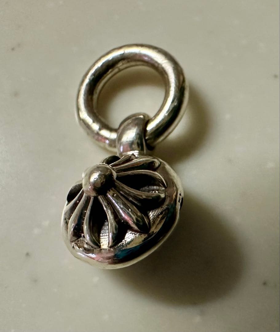 クロムハーツ◆Chrome hearts◆クロスボール　チャーム◆シルバー925