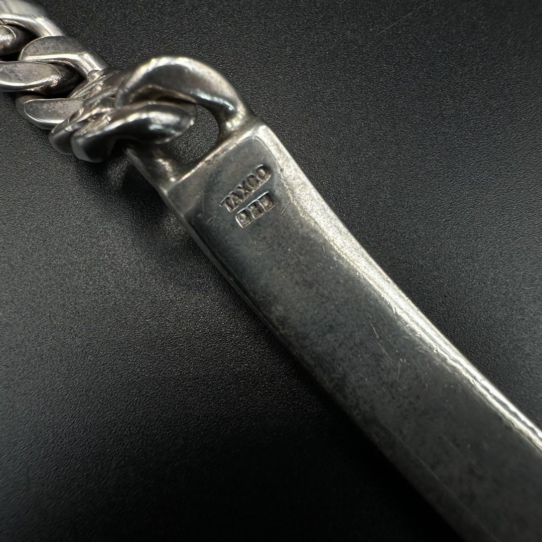 LAVER ID BRACELET 10MM IDブレスレット　TAXCO