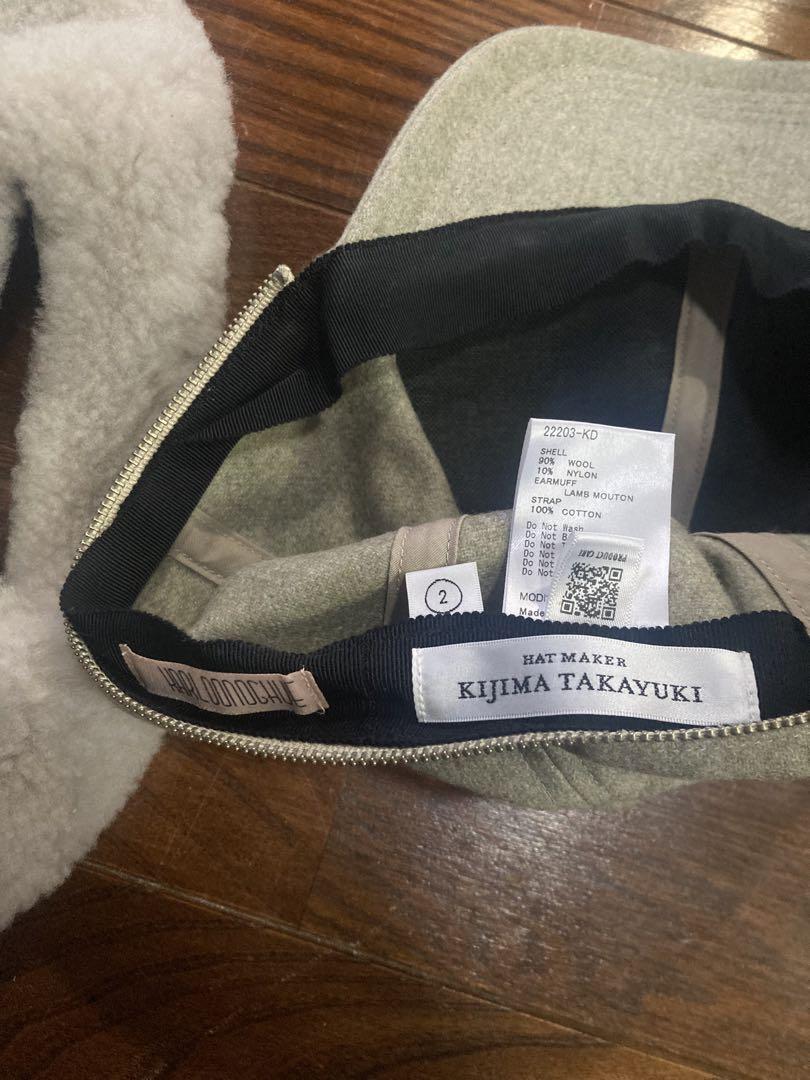 KIJIMA TAKAYUKI ムートンキャップ
