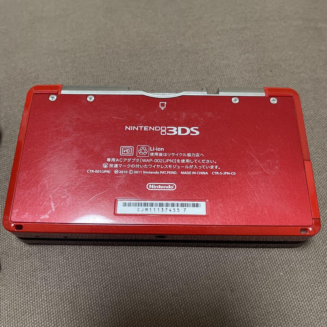 Nintendo 3DS 赤 - メルカリ