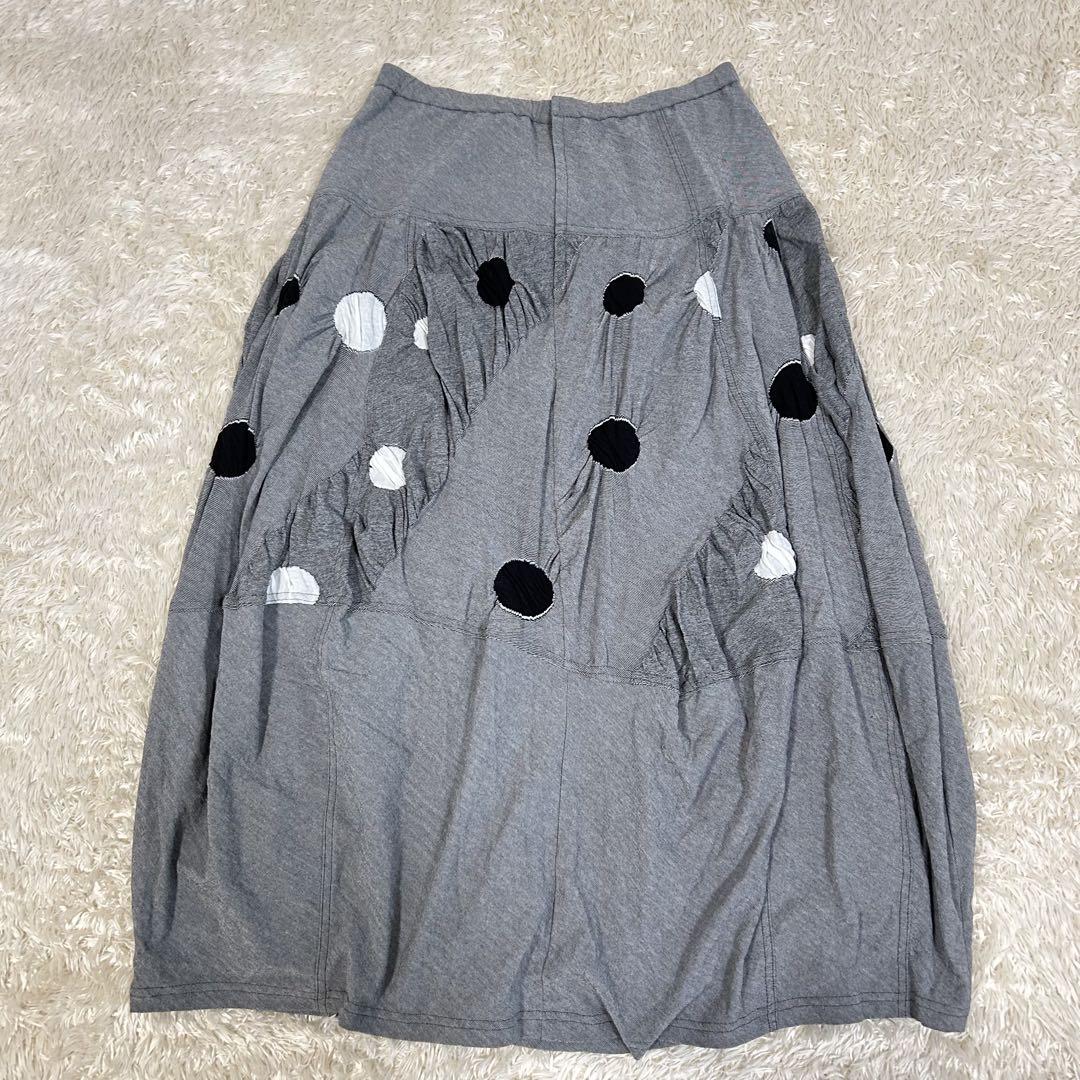 美品 慈雨 バルーン ロングスカート センソユニコ