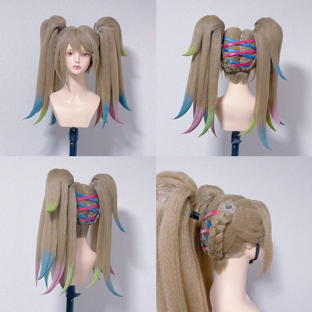 コスプレ　ウィッグ　オーダーメイド　作品例
