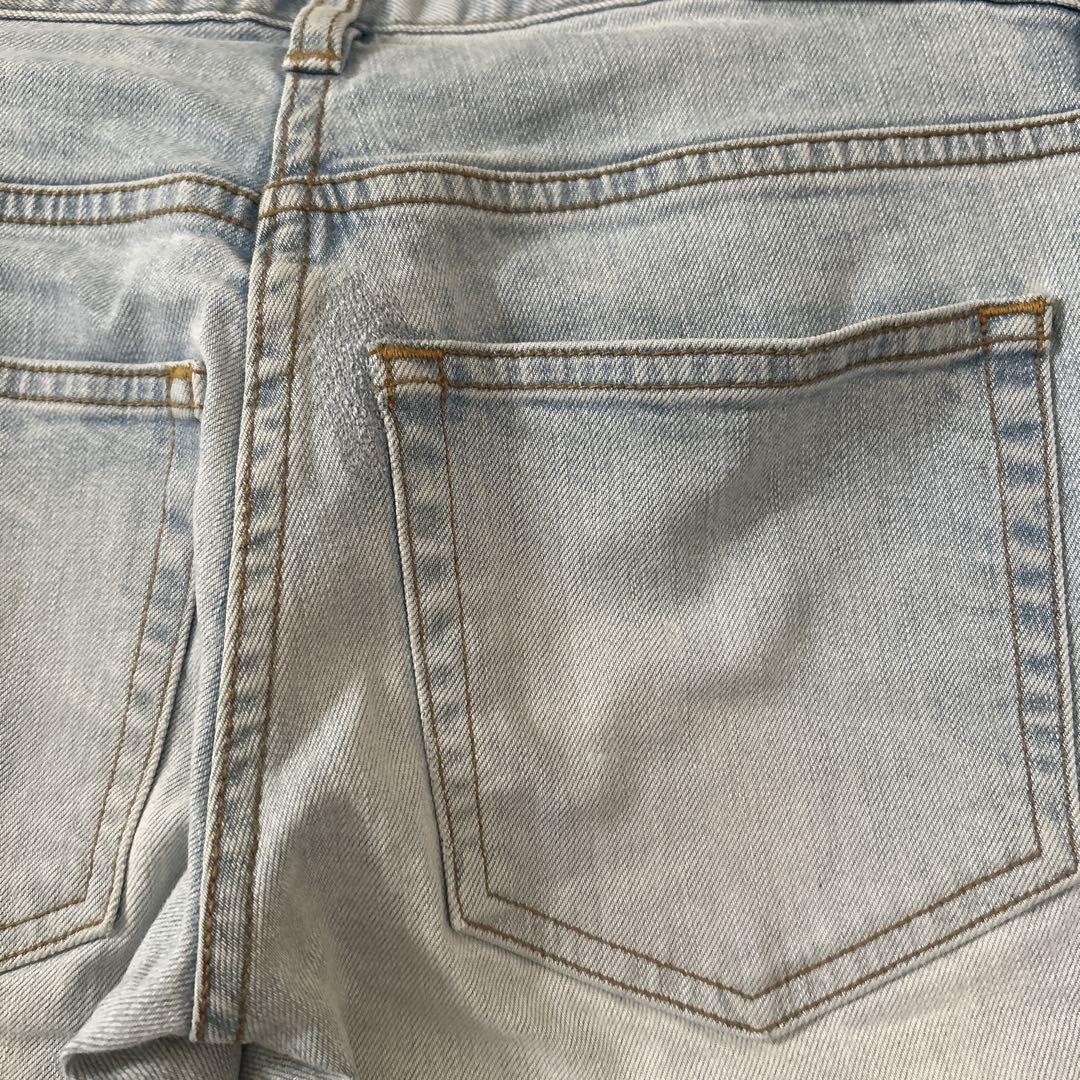 BALMAIN バルマン　ライトブルー　スキニーデニム