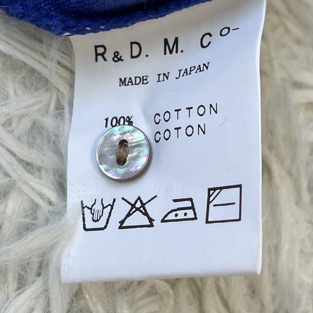 R&D.Mco オールドマンズテーラー カーディガン ブルー コットン