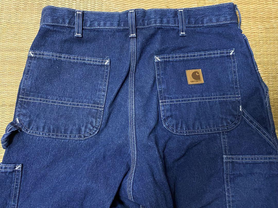 Carhartt ワークパンツ 濃紺 4ポケット　34×30