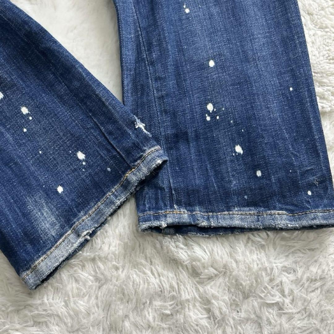 DSQUARED2 ディースクエアードTIDY BIKER JEAN 50