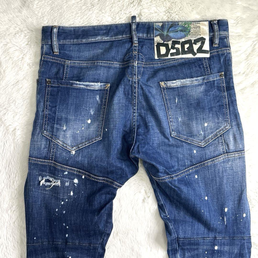 DSQUARED2 ディースクエアードTIDY BIKER JEAN 50