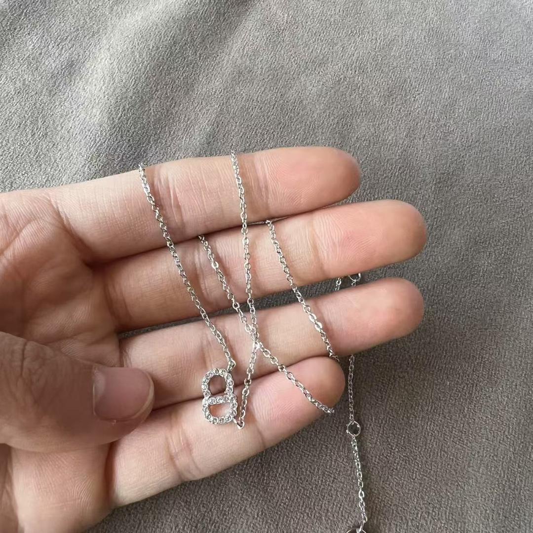 美品 Dior Clair D Lune ネックレス シルバー - メルカリ