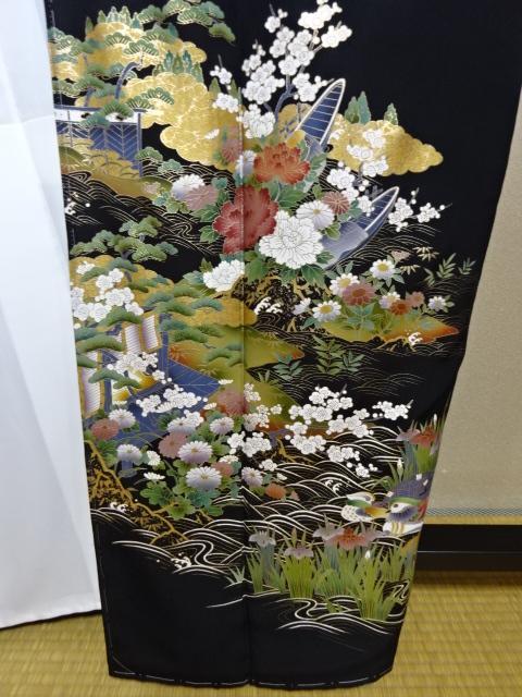 留袖　帯セット　仕付け糸付き未使用品