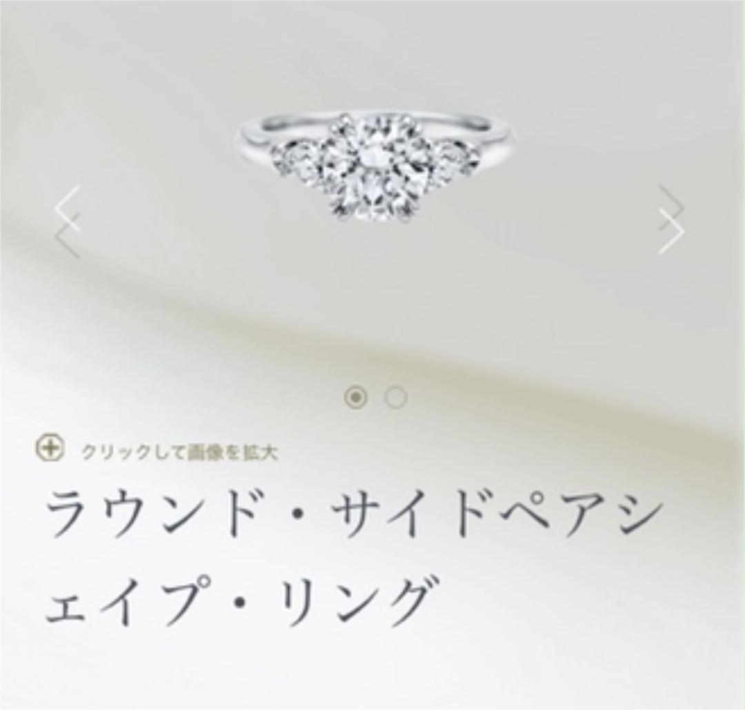 하리 윈스턴 1.04 ct 라운드사이드 페어 셰이프링