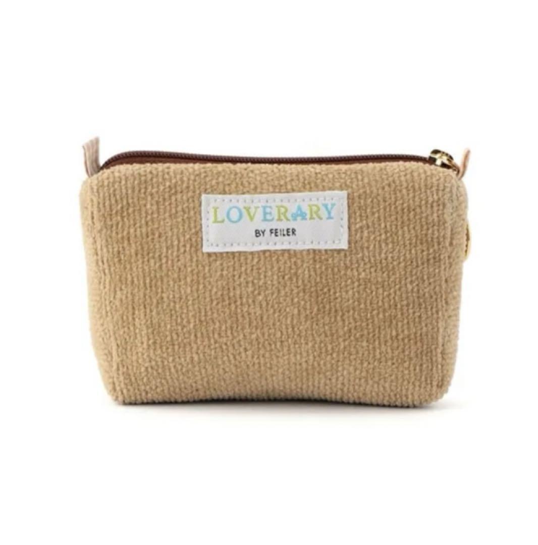 【美品】フェイラー FEILER ドアップテディポーチ ベージュ マチあり
