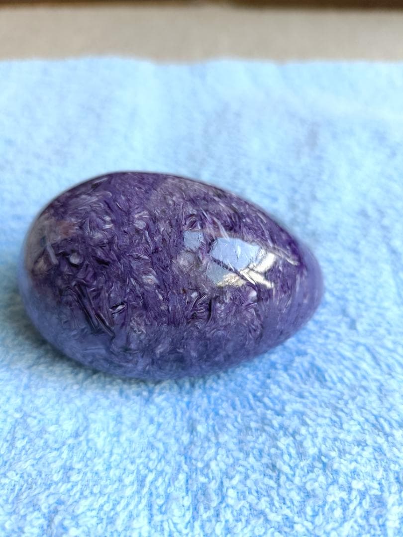 チャロアイトエッグやや傷や汚れあり