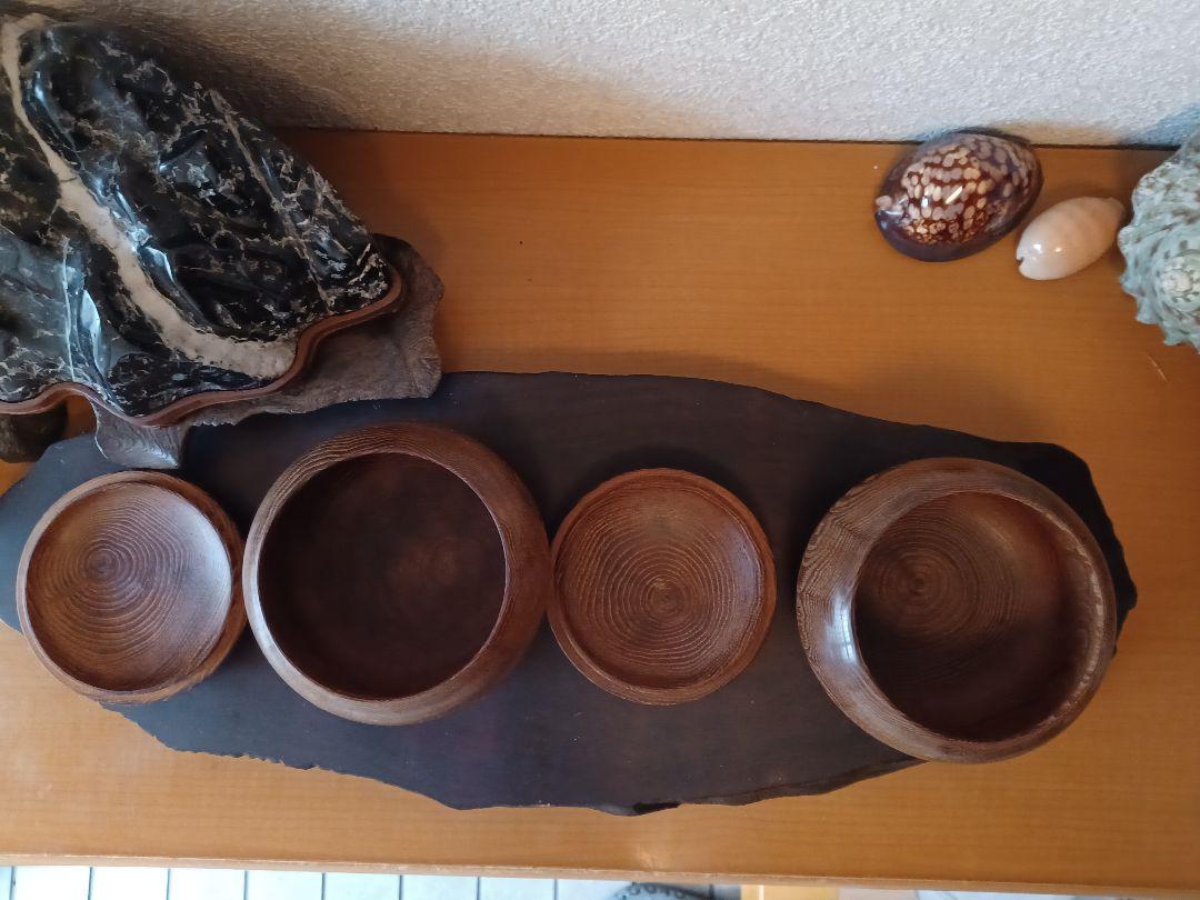 碁笥、日向蛤 那智黒 碁石