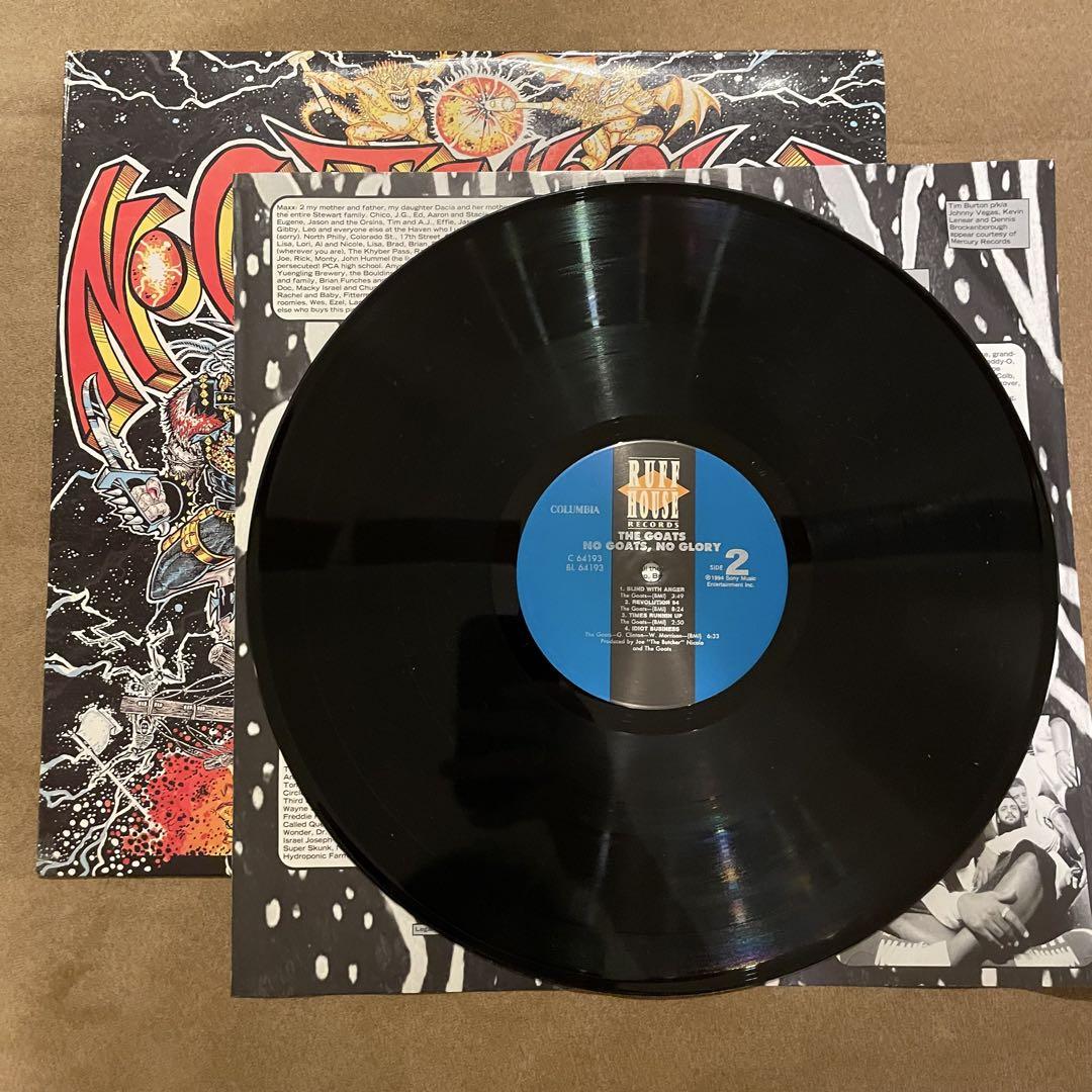 The Gators Wasted LP レコード THE GOATS/ NOGOATS,NO GLORY レコード LP - メルカリ