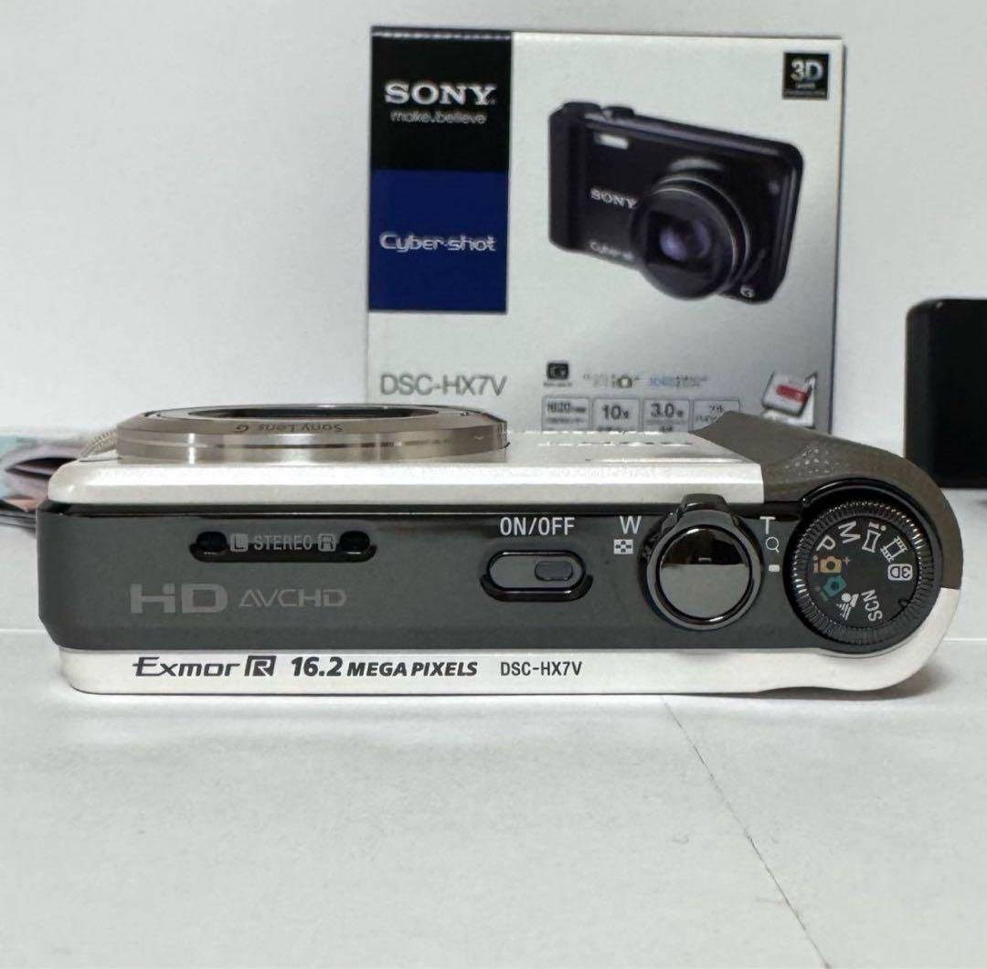 《極美品》SONYサイバーショット　DSC-HX7V　ソニー　デジカメ