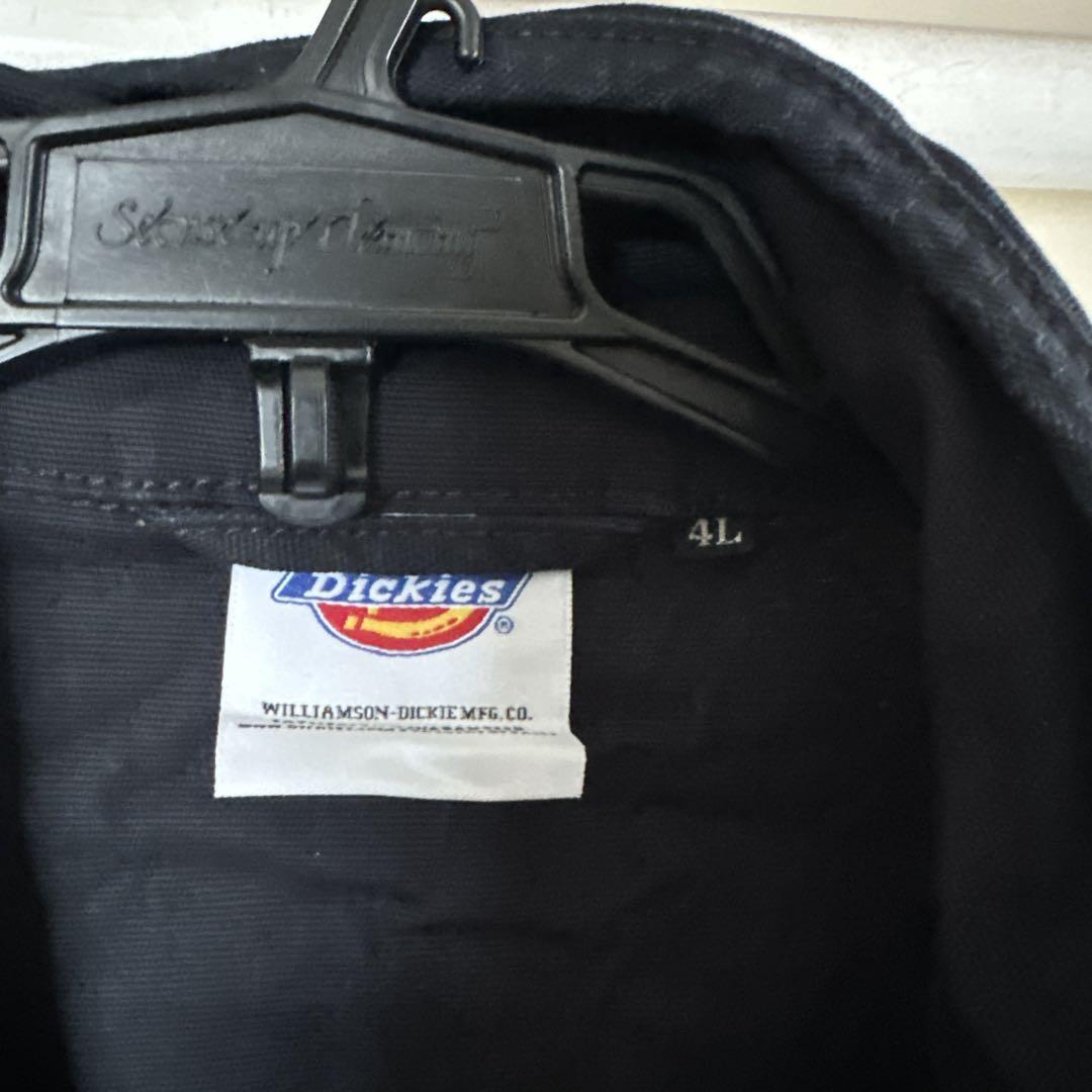 Dickies つなぎ オーバーオール 4Lサイズ　ネイビー
