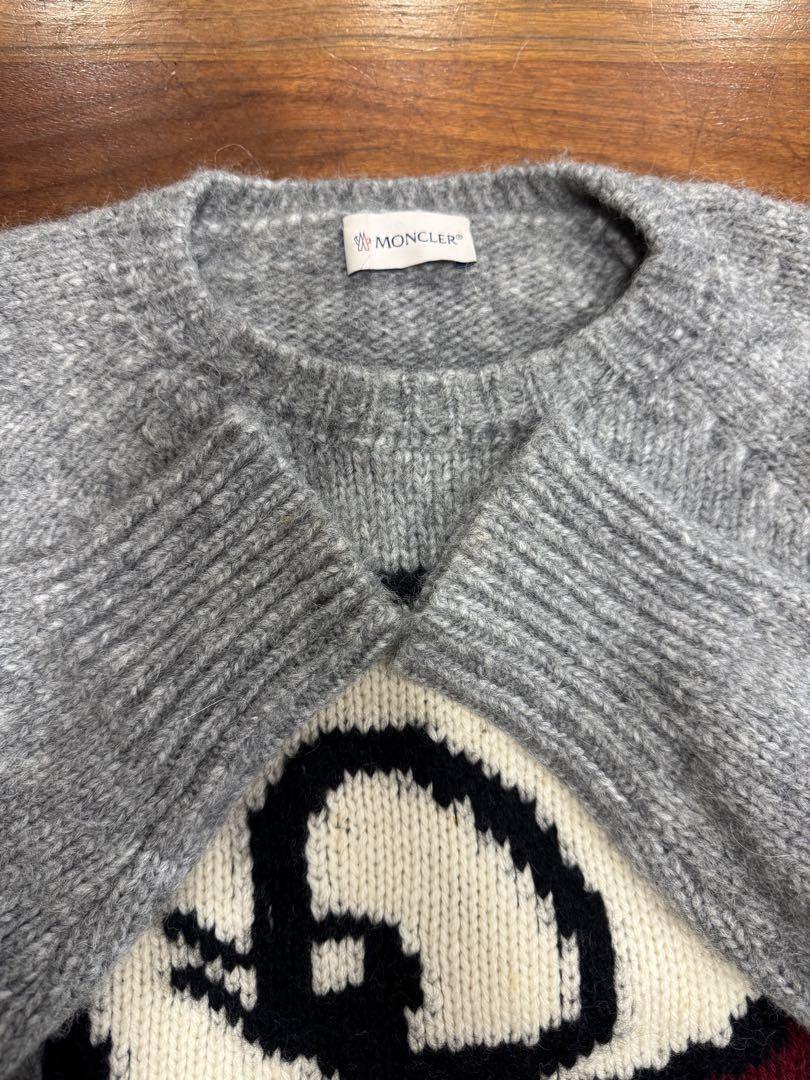 MONCLER モンダック柄　アルパカセーター