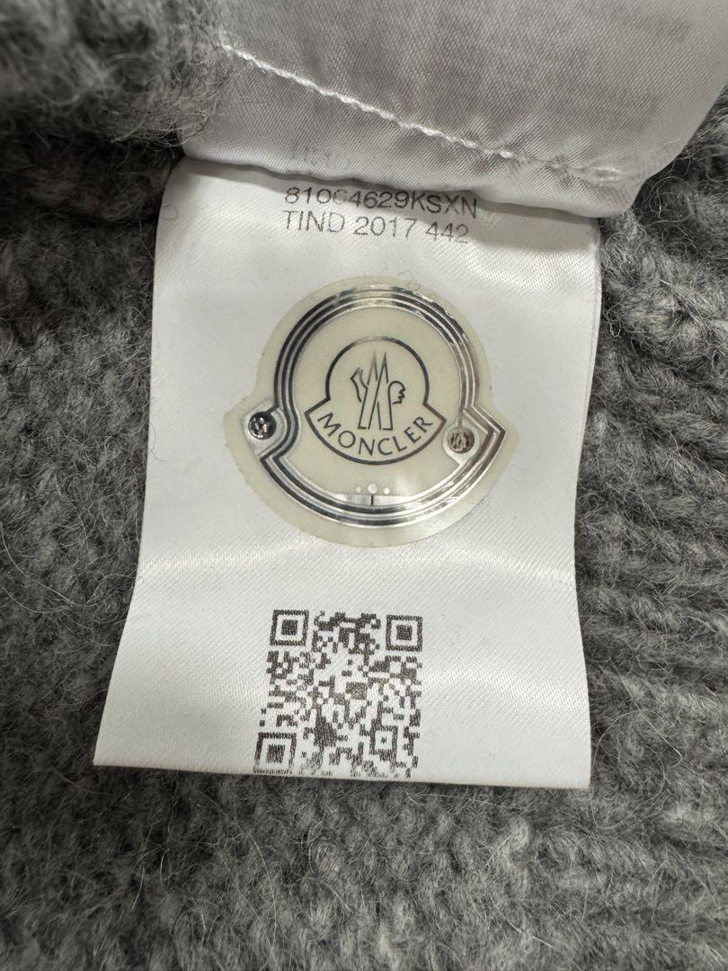 MONCLER モンダック柄　アルパカセーター